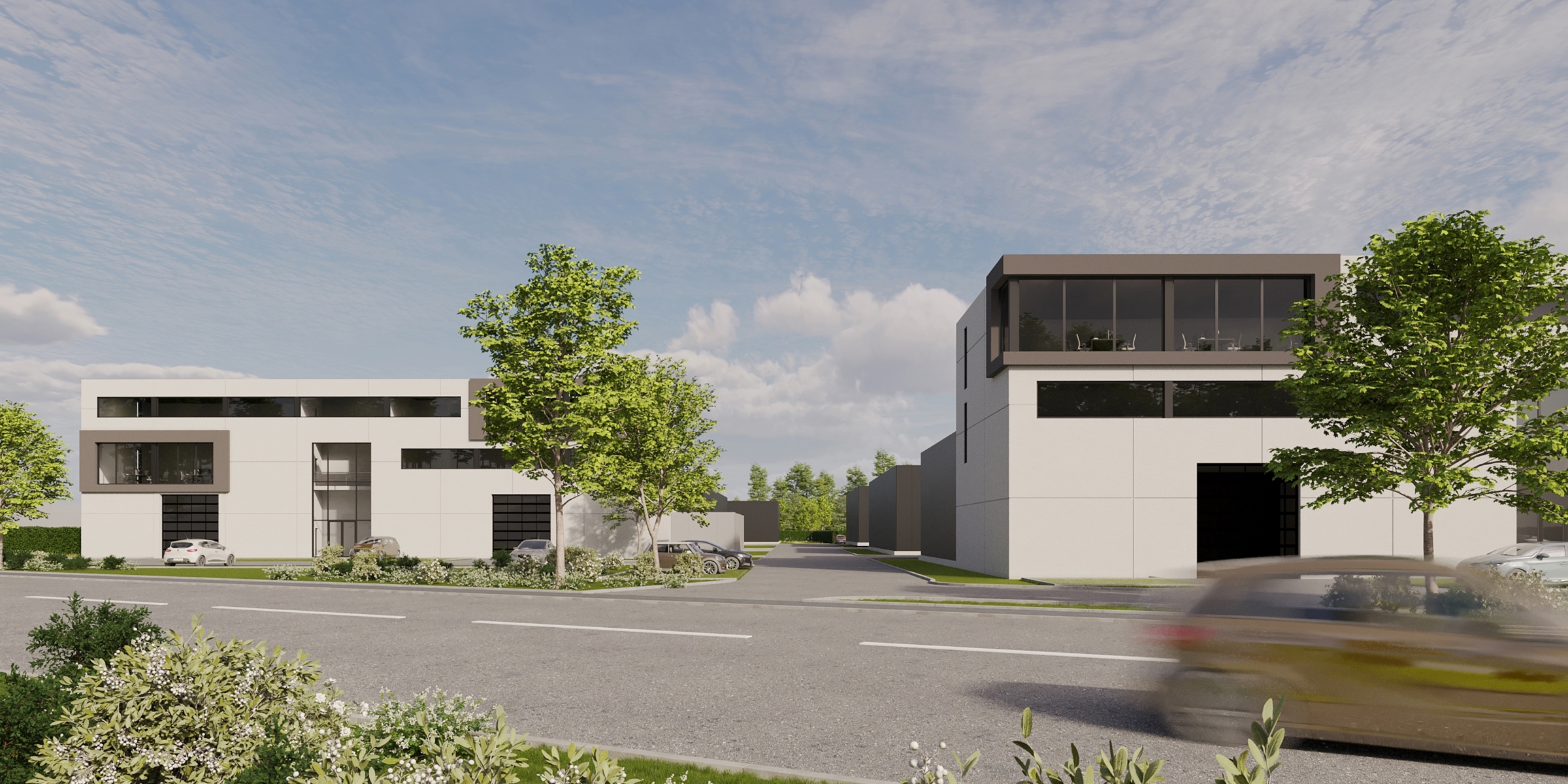 KMO unit (C1) van 325m², inclusief 2 open parkeerplaatsen - foto 2