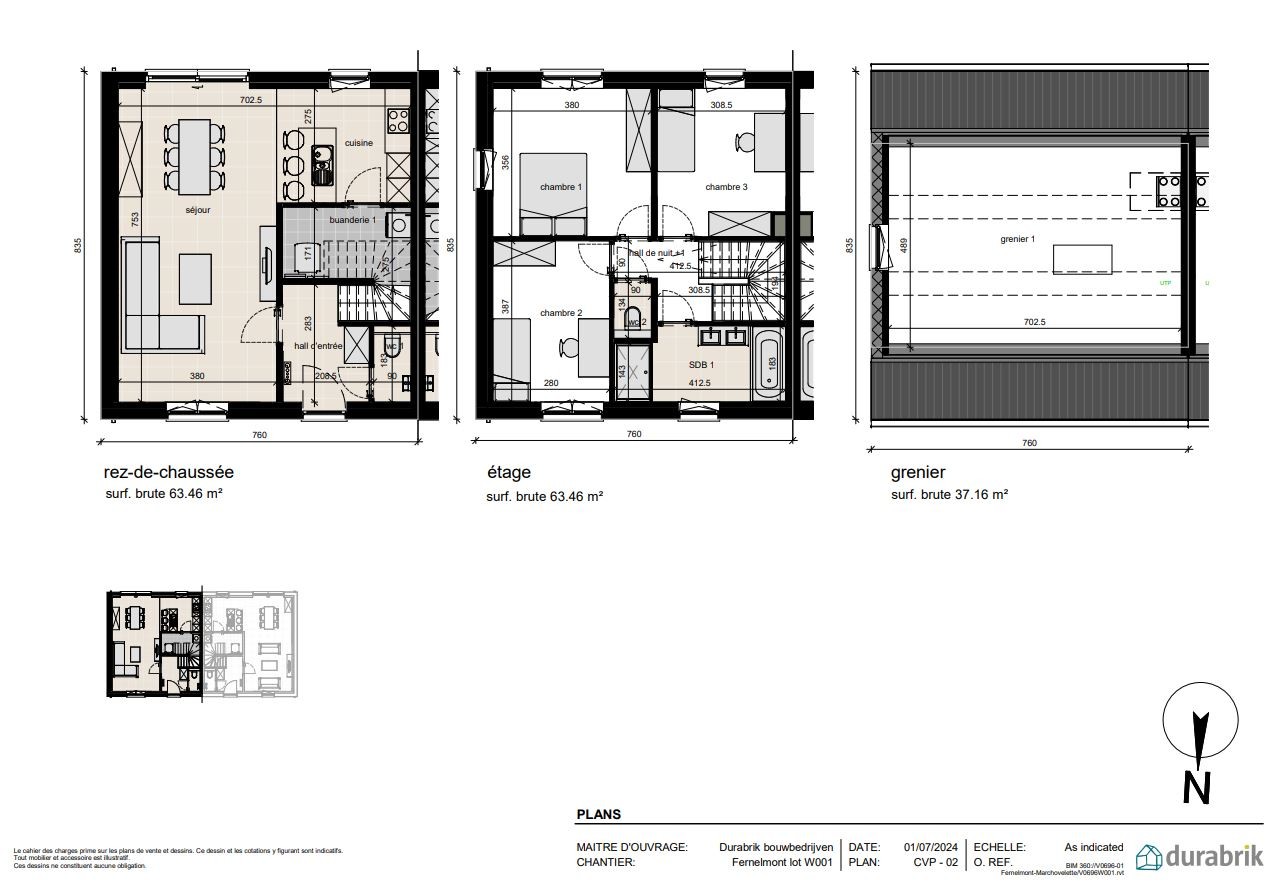 Huis te koop in Fernelmont met 3 slaapkamers - foto 5