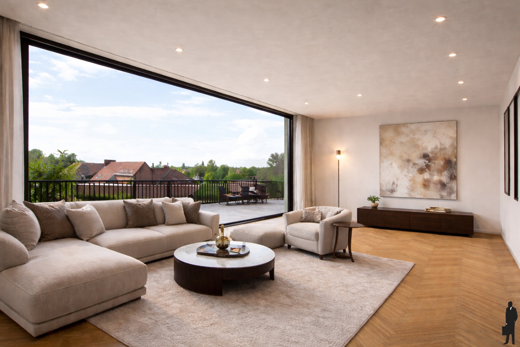 Uniek penthouse met terras(40m²)-laatste afwerkingen bezig - foto 1