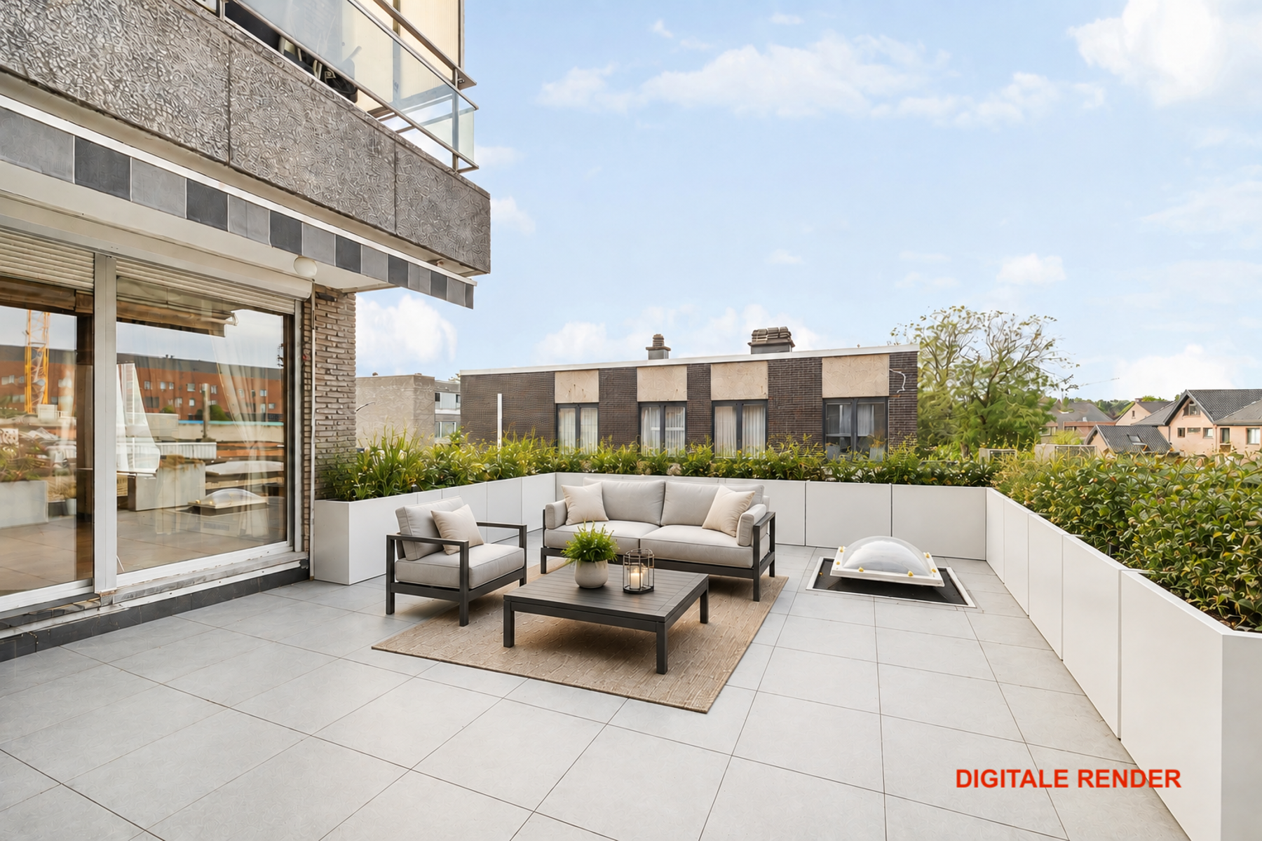 Ruim hoekappartement met groot terras in centrum Beveren - foto 5