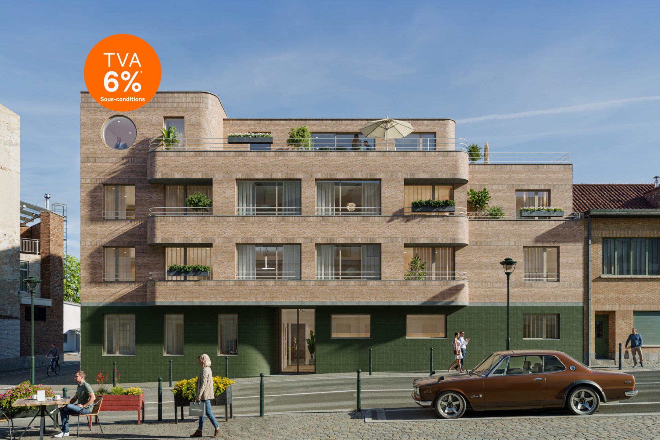 Apartment for sale in Brussels with 1 bedroom - photo 1