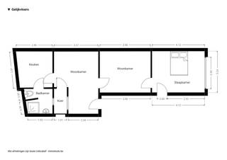  Op zoek naar een slimme investering of eerste woning met potentieel?  Dan zit je goed in de Appelstraat: dit gelijkvloers appartement ligt op...