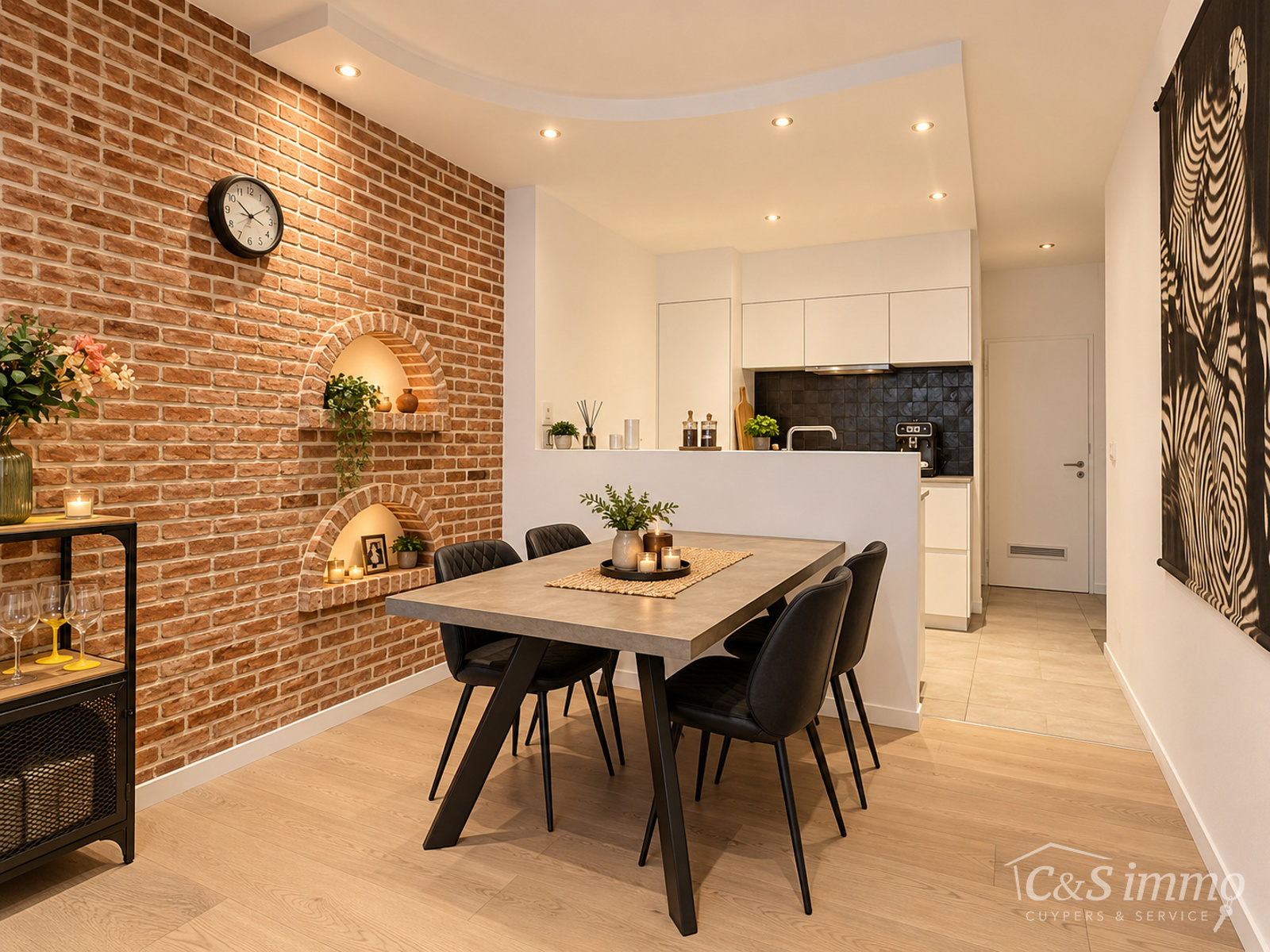 Sfeervol appartement met karaktervolle leefruimte en ruim terras - foto 3