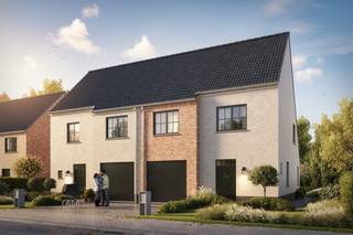 Hectaar bouwt energiezuinige en praktisch ingerichte nieuwbouwwoningen binnen een kleinschalig project en op een zeer centrale ligging te Dendermonde (Grembergen).<br />De woning heeft een centrale ligging tussen Dendermonde en Lokeren maar ook kan je winkels, scholen en openbaar vervoer in de directe omgeving terugvinden. Dit alles in de combinatie met een landelijke omgeving maakt de locatie ideaal voor gezinnen.<br /><br />Bij elke woning krijgt de koper de kans om volledig inspraak te hebben in de inrichting en afwerking van de woning. In samenspraak met onze betrouwbare partnerleveranciers kies je zelf de materialen en afwerking volgens smaak en budget – zo maak je van deze woning écht jouw thuis.<br /><br /><strong>Indeling Lot 04:</strong><br />Gelijkvloers: Inkomhal met gastentoilet, ruime leefruimte met open keuken en inpandige garage<br />Verdieping: Nachthal met apart toilet, 3 zeer slaapkamers (16,20m² - 12,50m² - 12,06m²), aparte berging en badkamer uitgerust met ligbad, inloopdouche en dubbele lavabomeubel (8,5m²)<br />Zolder: Toegankelijk via het zolderluik - ideaal als extra opbergruimte<br /><br /><strong>Troeven van deze woning:</strong>
<ul>
	<li>Energiezuinig wonen</li>
	<li>Lucht/water warmtepomp, zonnepanelen en vloerverwarming </li>
	<li>Ruime percelen</li>
	<li>Regenwaterput 7.500l aangesloten op toiletten/wasmachine/buitenkraan</li>
</ul>
<br />Wens je meer informatie, contacteer ons vandaag nog voor meer informatie of een afspraak op kantoor te Asse. Plannen kan u terugvinden op www.hectaar.be<br />(Foto's zijn referentiebeelden van voorgaande projecten)