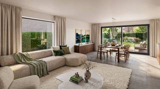 Deze moderne, nog te bouwen villawoning bied je alle ruimte voor je gezin zowel binnen als buiten. Je woont hier op een mooi perceel van 896 m².<br />Geniet van de natuurlijke lichtinval en hoogwaardige afwerking. Je woont hier in alle rust, verscholen achter de bomen van de Ter Tommendreef.<br />
<ul>
<li>4 slaapkamers</li>
<li>2 badkamers</li>
<li>garage</li>
</ul>
<br />De interieurafwerking gebeurt volledig volgens je persoonlijke wensen.<br />Bespaar fors op je energiefactuur, dankzij het doorgedreven isolatiepakket, warmtepomp met vloerverwarming, ventilatiesysteem D en zonnepanelen.<br />Samen met de regenwaterput van 10.000L voldoet deze woning dus aan alle normen voor de toekomst. Je mag rekenen op een EPC A. <br /><br />Voor meer info, contacteer je bouwadviseur: bel 09 280 60 60 of mail info@durabrik.be.<br /><br />*beelden zijn indicatief