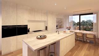 Dit energiezuinig nieuwbouwappartement is gelegen in het centrum van Meulebeke op wandelafstand van warenhuizen, bakkers, horeca...<br />Door de gelijkvloerse ligging heeft het appartement als grote troef een privétuin met terras.<br /><br />Indeling: inkomhal - gastentoilet - woonkamer - open keuken - berging - 2 slaapkamers - badkamer.<br /><br />Algemeen:<br />- E-peil 28<br />- Zonnepanelen aanwezig<br /><br />Als koper kan u zelf de materialen bepalen.<br />Het appartement wordt afgewerkt opgeleverd.