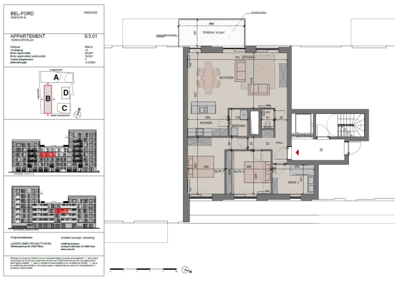 Appartement à vendre à Roulers avec 2 chambres - photo 2