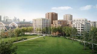 Telefoon: 02 318 18 08 - Het Park Lane - Courtyard II project bestaat uit 11 gebouwen in Tour & Taxis, waaronder dit gebouw, Liberty genaamd, dat bestaat uit 43 appartementen op 5 verdiepingen. Elk appartement zal een terras hebben met uitzicht op de tuinen van het project. De door awg architecten ontworpen architectonische stijl springt meteen in het oog. De grijsgroene kleur van de bakstenen en de gebogen terrassen zijn sterk geïnspireerd op de Art Deco-beweging van het begin van de vorige eeuw. Het geeft het Liberty-gebouw een unieke uitstraling in een groene omgeving in het centrum van Brussel.<br />Een investering die gegarandeerd vlekkeloos verloopt in deze wijk in volle opleving!<br />