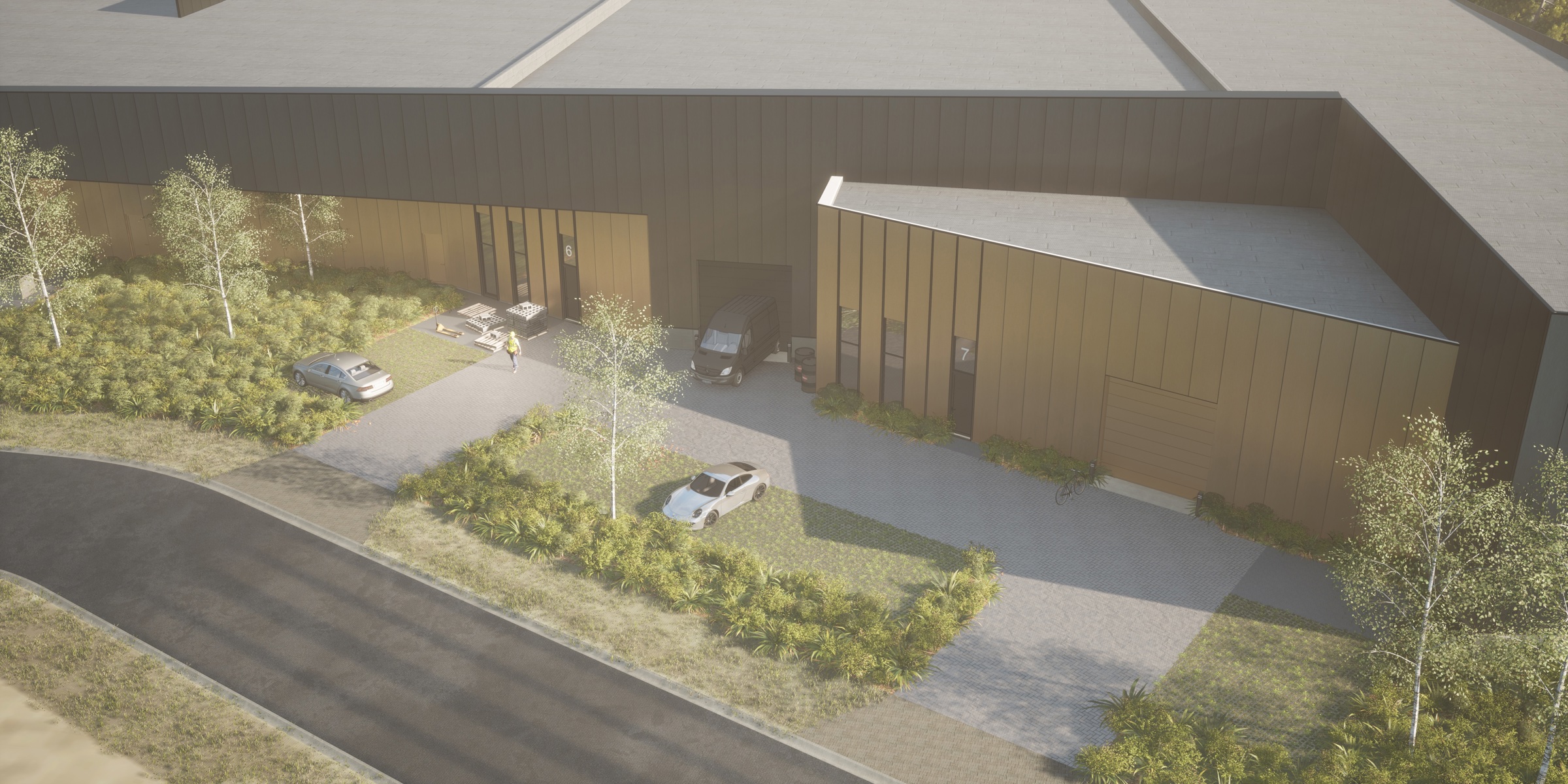 Moderne, energiezuinige KMO-unit nr 4 langs kanaal in Beerse  (351m²) - foto 3