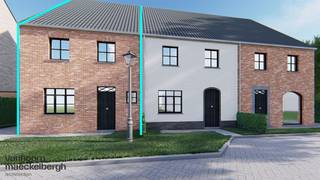 <p>Maison nouvellement construite dans une oasis verte à vendre !</p><p>LOT 1<br />Disposition : hall d'entrée avec toilettes invités et vestiaire, espace de vie ouvert et spacieux avec espace bureau/jeu, coin salon et à l'arrière de la maison il y a une cuisine ouverte avec îlot, salle de stockage. Au premier étage, il y a 3 chambres, des toilettes séparées et une salle de bains avec douche et baignoire. Un escalier fixe mène au grenier aménageable (46m2). Le jardin dispose d'un abri de jardin, sortie par un chemin piétonnier surplombant l'oasis de verdure.</p><p>TROEVEN : epc favorable, choix et composition de la salle de bain et de la cuisine peuvent être changés selon votre goût ! CHAUFFAGE PAR LE SOL, PANNEAUX SOLAIRES, et situation tranquille !</p><p>(Prix d'achat total incluant les frais, la TVA et le raccordement : 479 088 euros)</p><p>Si vous souhaitez plus d'informations, envoyez un mail à info@property-vastgoed.be</p>