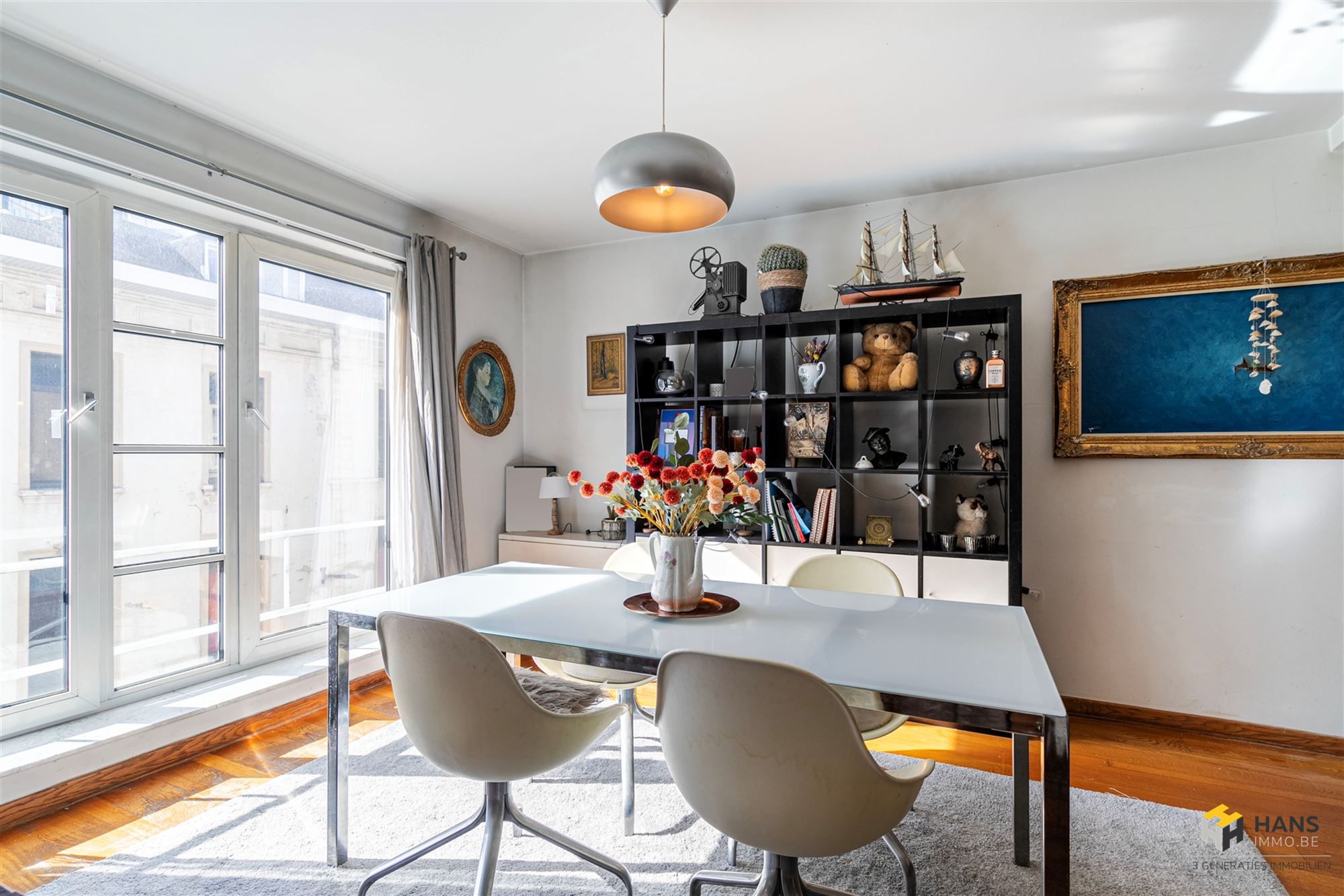 Appartement (93 m²) met 2 slaapkamers en terras (5 m²) in Antwerpen (2000). - foto 4