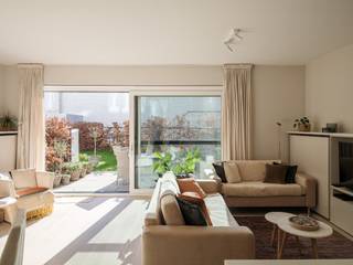 Historisch centrum Gent - luxueus 2 slpk appartement (2020) met privatieve tuin.Voor meer informatie, mail naar info@carloeggermont.beHet...