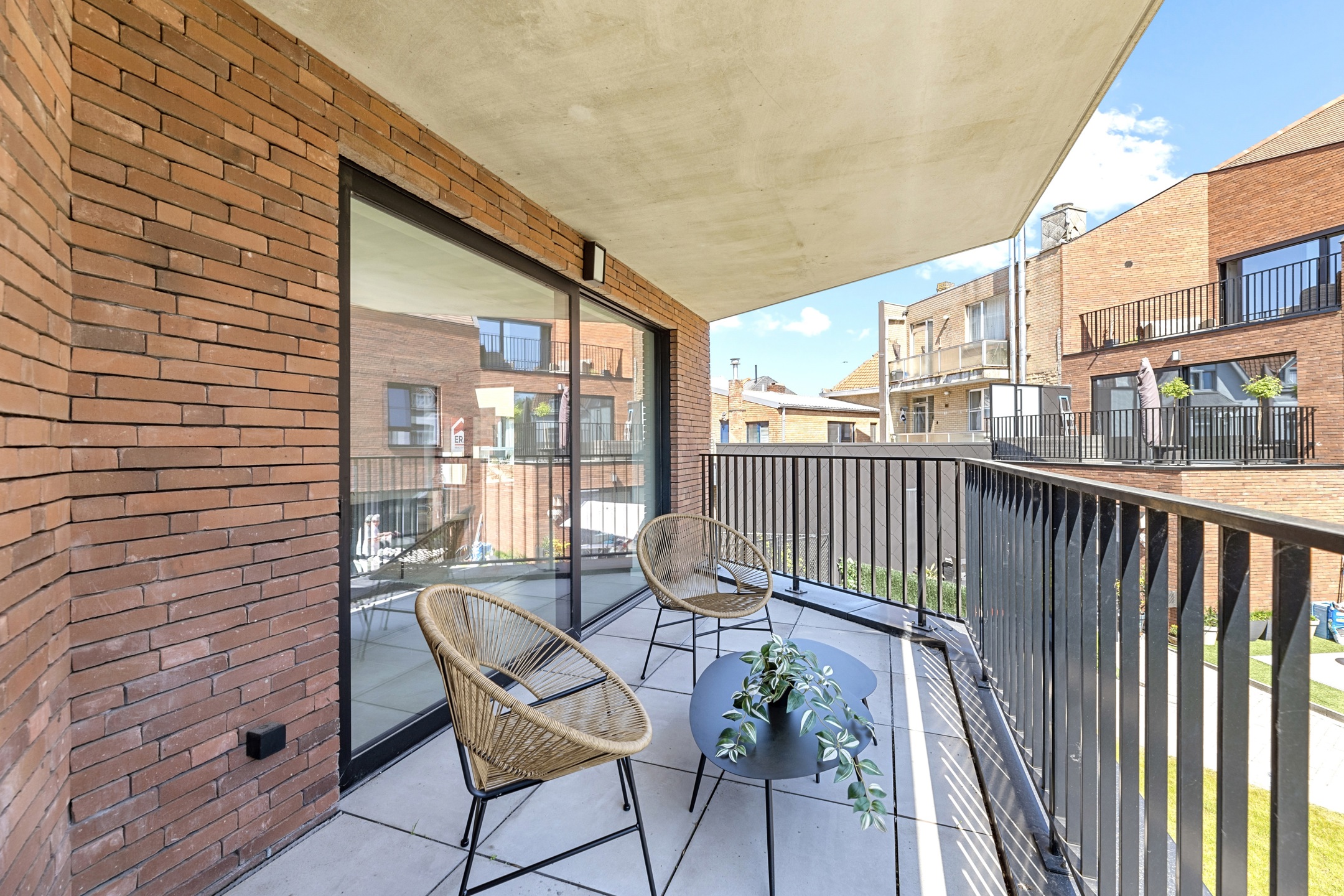 Architecturaal appartement met 3 SLK en LEUK TERRAS. - foto 2