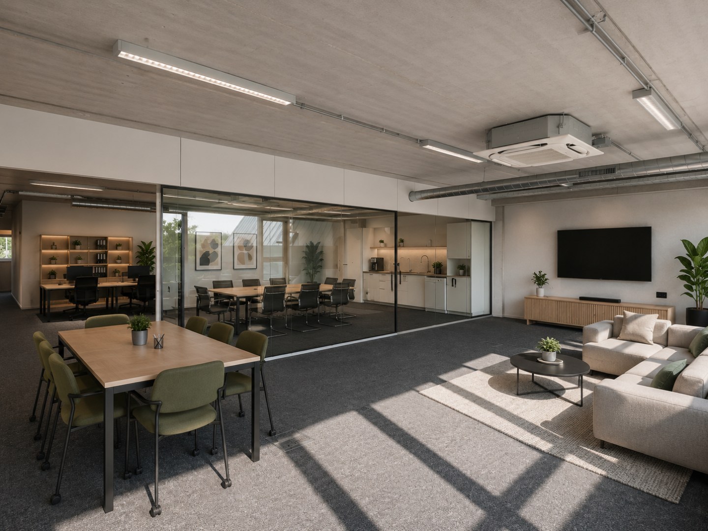 INSTAPKLARE KANTOORRUIMTE OP BOVENVERDIEPING (325m²) OP TOPLOCATIE - foto 4
