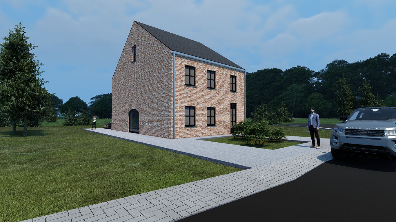 Knappe, halfopen bebouwing - nieuwbouw te Lierde - foto 2