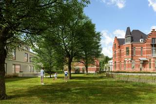 Uit respect voor de historiek van de bestaande site, behouden we het oorspronkelijke herenhuis Villa Maria met zijn mooie volwaardige tuin. Aansluitend aan deze tuin bouwen wij een volledig nieuwbouwproject met in totaal slechts 11 appartementen en ondergrondse autostaanplaatsen.<br /><br />Omringd zijn door een groene woonomgeving geeft rust en zorgt voor een ontspannen woonsfeer.<br /><br />De ligging van het woonproject Villa Maria is een van de grote troeven. Het is gesitueerd vlak bij het centrum van Lochristi en op een boogscheut van de Gentse binnenstad. In beide richtingen zijn heel wat winkels gelegen. De MobiScore van 8/10 toont de interessante ligging en nabijheid van openbaar vervoer aan, vooral richting die Gentse binnenstad. De inritten van uitvalswegen R4 en E17 zijn op minder dan 10 minuten bereikbaar.<br /><br />Alle appartementen worden verwarmd met een geothermische warmtepomp, waardoor het verbruik minimaal is en u in de zomer zelfs een paar graden kan koelen!<br /><br />Alle wooneenheden voldoen technisch aan de meest recente eisen en normeringen inzake isolatie, ventilatie, verwarming, brandveiligheid en toegankelijkheid.<br /><br />De 3D Visuals zijn heel realistisch over hoe het project er zal uitzien, maar zijn wel indicatief! Oplevering voorzien najaar 2027