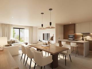 <p><strong>Ontdek Residentie "HOF TER VORST", een stijlvol nieuwbouwproject gevestigd te Veerle-Laakdal.<br /><br /></strong>Het project omvat <strong>12 energiezuinige appartementen</strong> met 1, 2 of 3 slaapkamers, waaronder 4 gelijkvloers appartementen met terras en private tuin, 4 appartementen (eerste verdieping) & 4 duplexappartementen.<br />Dankzij de hoogwaardige afwerking, veel lichtinval, gunstig E-peil, zonnepanelen, warmtepompen, vloerverwarming én vloerkoeling is residentie “HOF TER VORST” helemaal klaar voor de toekomst.<strong><br /><br />Dankzij de hoogwaardige afwerking, veel lichtinval, gunstig E-peil, zonnepanelen, warmtepompen, vloerverwarming én vloerkoeling is residentie “HOF TER VORST” helemaal klaar voor de toekomst. <br /><br />GEIJKVLOERSAPPARTEMENT 3 situeert zich op de begane grond en heeft een (netto) bewoonbare oppervlakte van 87,7m². </strong></p>
<p>Het omvat o.a. 2 slaapkamers van 12,2m² en 7,9m², een Oost-gerichte terras van 26,9m² met bijhorende, achterliggende tuin van maar liefst 74,7m² (inclusief tuinberging). <strong><br /><br />Privé parkeerplaatsen, carports & kelderbergingen zijn beschikbaar en verplicht bij aan te kopen tegen meerprijs.<br /></strong>Kelderberging: 5.000€ tot 8.500€<br />Parkeerplaats (ondergronds): 20.000€ - 25.000€<br />Carports (bovengronds): 15.000€<br />Parkeerplaats (bovengronds/ open): 7.500€<strong><br /><br />De fotorealistische beelden geven een weergave van een mogelijke inrichting - hier kunnen evenwel geen rechten uit geput worden.</strong></p>
<p>HOF TER VORST: centraal, duurzaam en zorgeloos wonen te Veerle-Laakdal.</p>