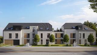 REEDS 9 VAN DE 13 APPARTEMENTEN VERKOCHT - DE WERKEN ZIJN IN UITVOERING - oplevering 4/2027.SCHRIEK - Appartement van 106m² met ruim terras van 14m²...