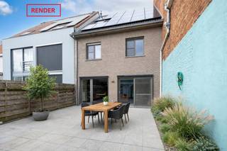 Recente en energiezuinige woning met 4 à 5 grote slaapkamers en een zalige stadstuin vol in het zuiden. De woning is volledig instapklaar en...