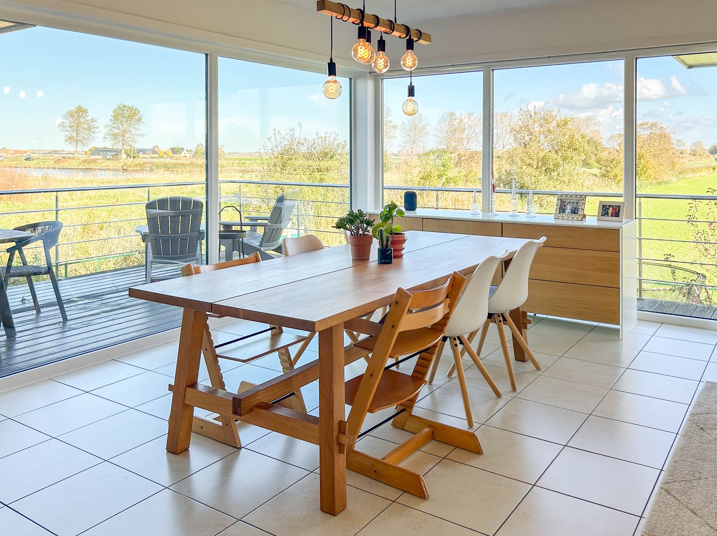 Ruime koppelwoning met waanzinnig zicht over spaarbekken en EPC A - foto 4