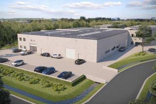 Entrepôt à louer juste à côté de l'autoroute E40 à Erembodegem. La propriété dispose d'un espace de stockage de 536 m² avec porte...