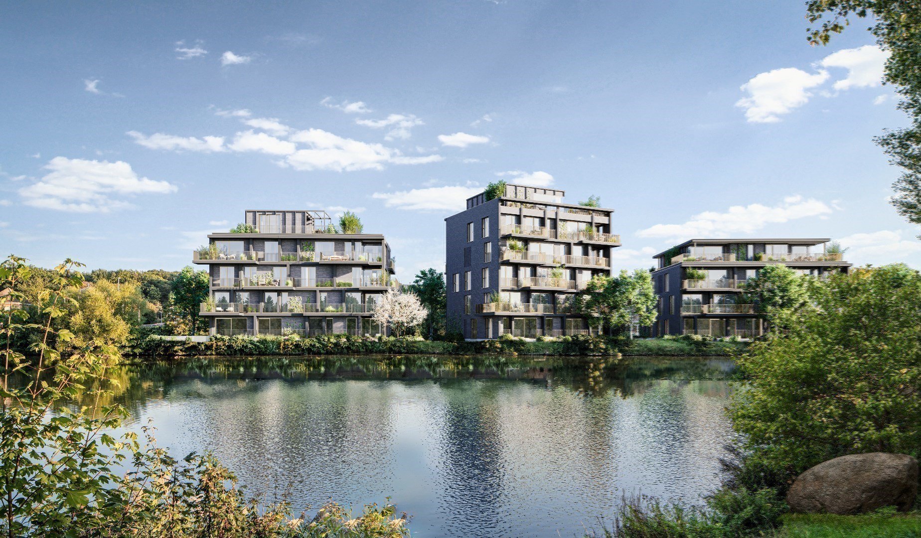 Penthouse exclusif avec terrasse de 111m² et piscine. - photo 2