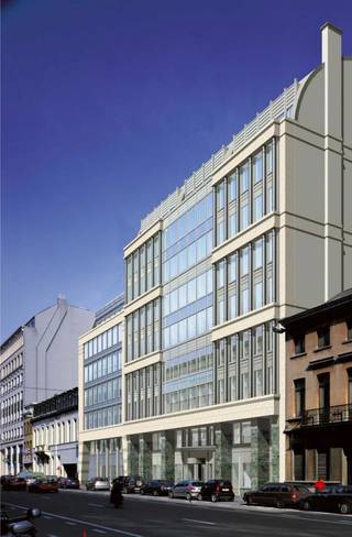 A beautiful building next to the Schuman Roundabout and the European Institutions. Auderghem 22-28 is situated in the heart of the European Quarter and is therefore ideal for any business that is frequently in contact with the European institutions. The building is easily accessible by public transport. There are numerous amenities and facilities in the immediate vicinity of the building.<br />Private toilets, showers and secure cycle parking.<br />Option to rent with furniture and fittings.<br />Floor area between 131 and 344 sqm.<br /><br />• Parking spaces are available (€1,800 per space per year)<br />• Storage space is available (€100 per sqm per year)