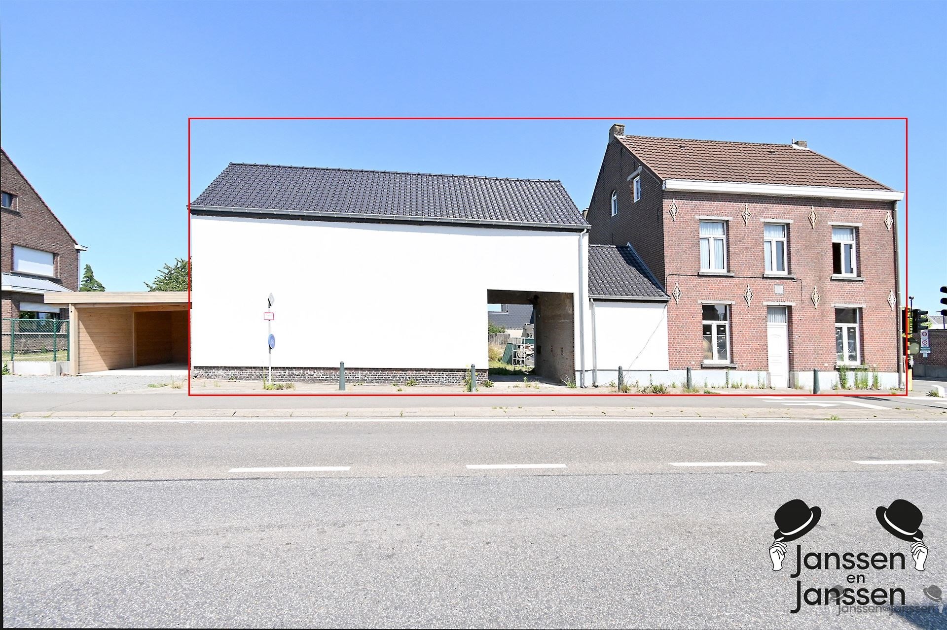 Verder te renoveren hoekpand met atelier - foto 1