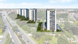 Appartement bien situé et prêt à l'emploi (6ème étage) avec 2 chambres à coucher près du centre commercial Waasland. Appartement situé au 6ème...