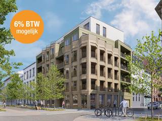 Schitterend gelijkvloersflat met privé tuin in het fantastische project Kasteelplein op een unieke ligging tussen de Theaterwijk en het bruisende...