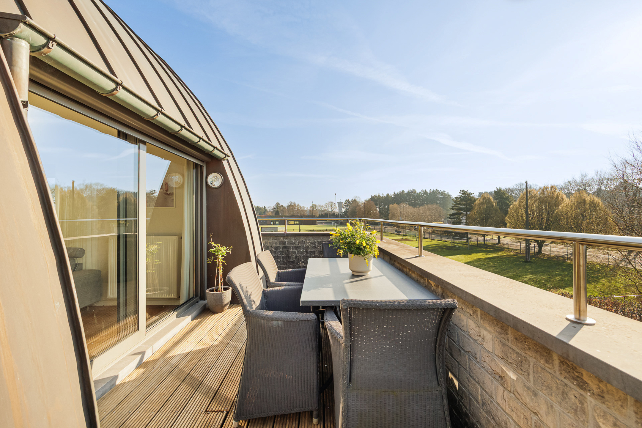 Duplex appartement 134 m² met 2 terrassen en grote garage. - foto 5