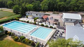 PLUSPUNTEN:+ totale perceel oppervlakte: 20.141m²+ ca. 15 campingplaatsen+ ca. 35 vaste plaatsen+ zwembad + kinderbad+ feestzaal voor 450 personen+...