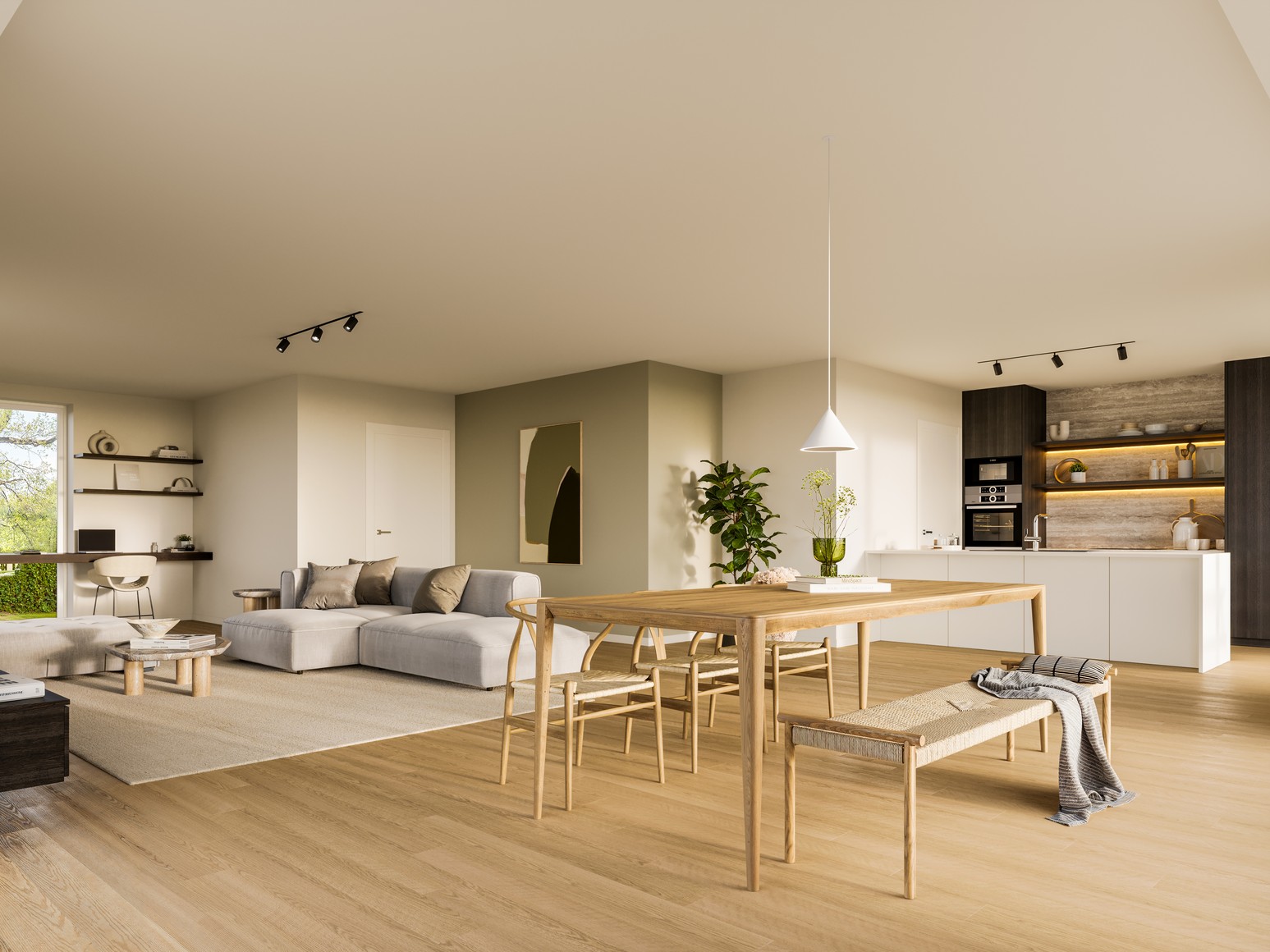 Strakke alleenstaande villa met aangelegde tuin in Lochristi - foto 4