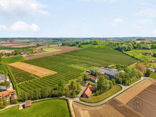 <p>Deze unieke eigendom op 18 hectare, topgelegen op de Kwaremont, biedt enorm veel potentieel en bestaat uit: <br />* prachtige omwalde hoevewoning (in de jaren 70 gerenoveerd door Quakelbeen) met extra schuur,<br />* recente gelijksvloerse bedrijfswoning met mooi aangelegd terras en tuin (prachtig zicht op groen)<br />* grote loods van 2500m2 , dubbele garage, ideale werkplaats<br />* en de prachtige boomgaarden<br /><br />Deze eigendom is een unieke kans te Kwaremont, 18 hectare grond + loods van 2500m2, en 2 woningen (ook ideaal als B&amp;B, vakantiehuis, mooi potentieel wijndomein), en dit op een topligging genietend van alle rust, privacy en prachtige vergezichten.<br /><br />Bezoek na afspraak met Immo Beguin: sophie@immobeguin.be</p>