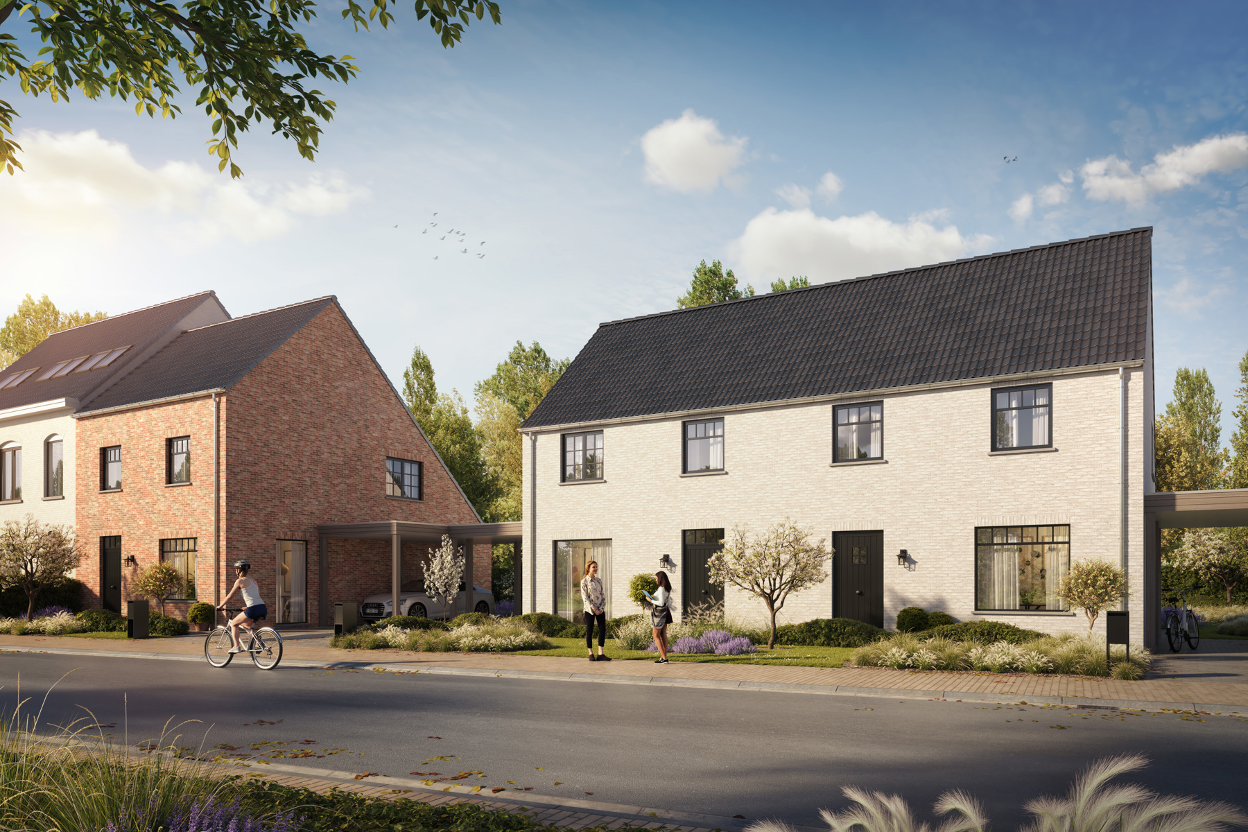 Moderne en energiezuinige nieuwbouwwoningen met zonnige tuin – volledig naar eigen smaak af te werken - foto 1