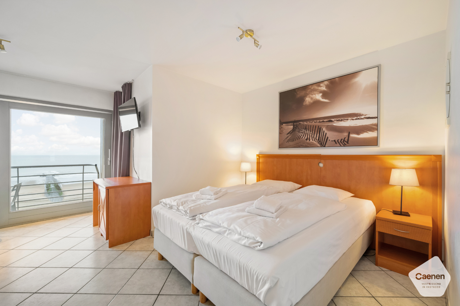 Centraal gelegen één slaapkamer appartement met zicht op zee. - foto 3