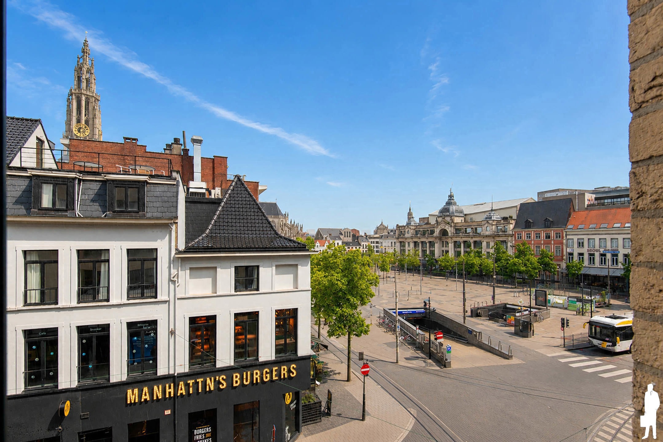 Dubbelappartement met zicht op Groenplaats en Kathedraal - foto 4