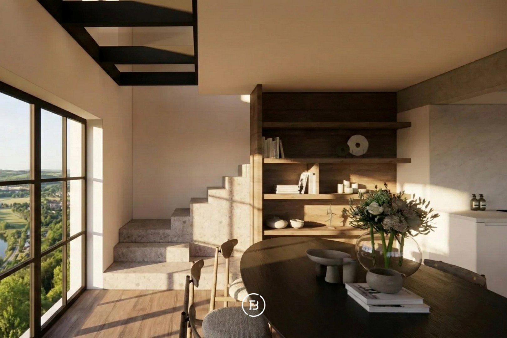 Exclusieve casco kantoorruimte met panoramisch dakterras en 360° uitzicht. - foto 5