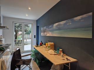 app ideaal gelegen aan de singel van Antwerpen, mooie tuin incl tuinhuis, in living kast aanwezig, in slpkamer kast aanwezig - ruime kelderruimte/berging -