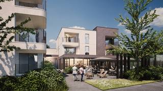 Dit ruim appartement (2e verdieping) beschikt over een inkomhal, een lichtrijke leefruimte met open, volledig geïnstalleerde keuken, drie...