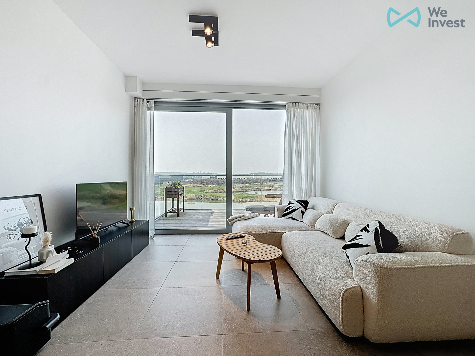 OUPEYE – Nieuwbouwappartement met 1 slaapkamer en terras - foto 2