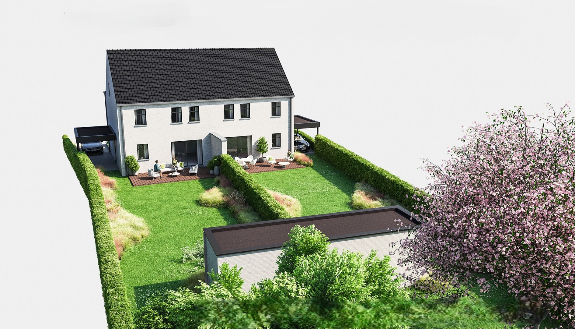 Exclusieve nieuwbouwwoning in pastorijstijl – Guldensporenlaan, Houthalen - foto 2