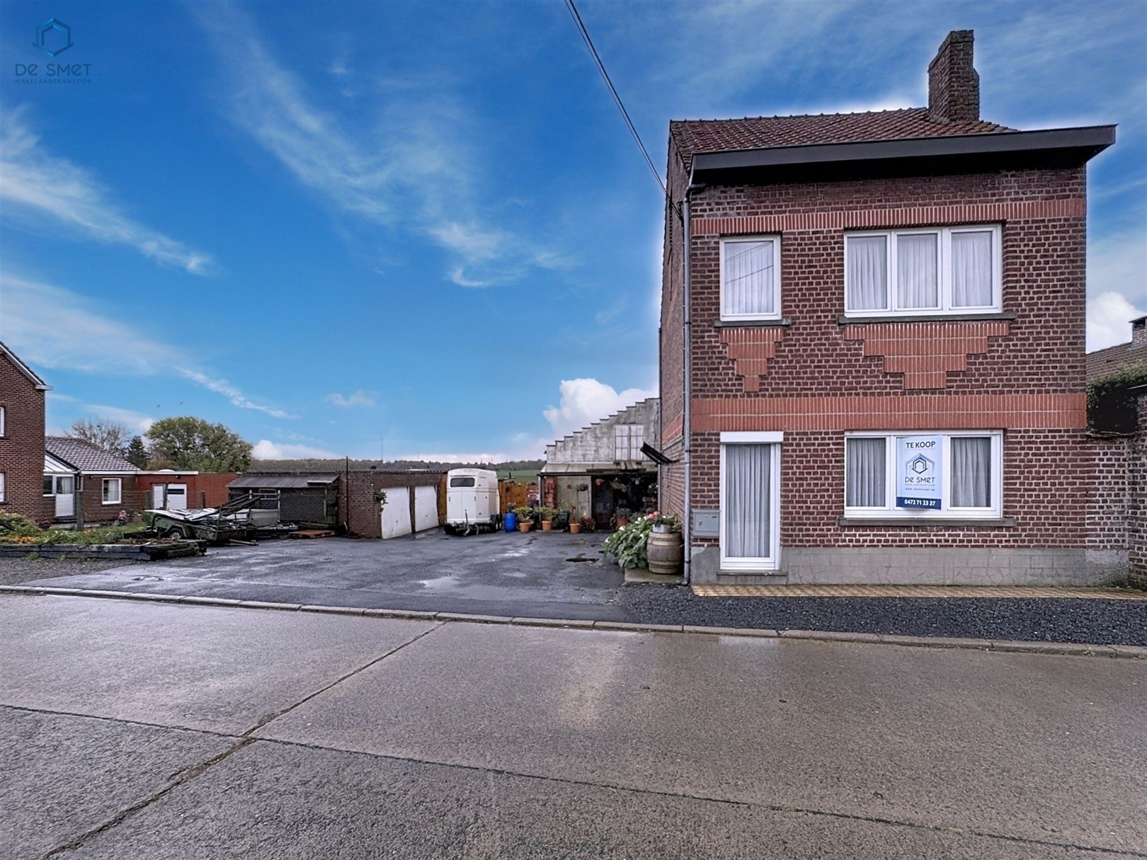 Rustige woning met handelsruimte/loods, 2 slaapkamers en dubbele garage in Beert - foto 1