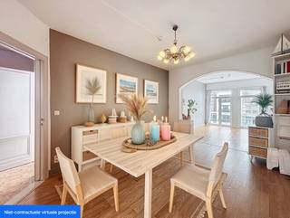 Op de 2de verdieping van deze kleinschalige residentie met charmante gevel vinden we dit ruim en gezellig appartement met 2 volwaardige slaapkamers en een aangenaam terras met avondzon te koop.Indeling: - ruime inkomhal met gastentoilet- leefruimte met zit -en eetplaats- aangenaam terras aansluitend aan de leefruimte- badkamer- ingerichte keuken- 2 volwaardige slaapkamers- EK CONFORMWens je meer informatie of een bezoek? Contacteer onze expert woonvastgoed Céline Desmet: +32 472 18 38 50celine.desmet@dewaele.comDit pand is onderworpen aan de renovatieverplichting van de Vlaamse overheid voor residentiële gebouwen (behoudens bij sloop binnen 5 jaar na de aankoop). Consulteer voor meer informatie de website van het Vlaams Energie- en Klimaatagentschap via https://www.vlaanderen.be/een-woning-kopen/renovatieverplichting-voor-residentiele-gebouwen