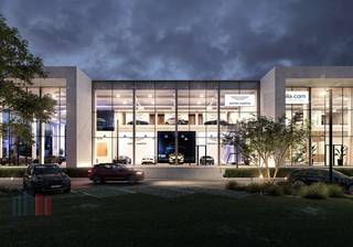 Showroom met een totale oppervlakte van 1.489 m² en een mezzanine van 1.014 m²  gelegen langsheen de gekende Woluwelaan te Vilvoorde/Machelen...