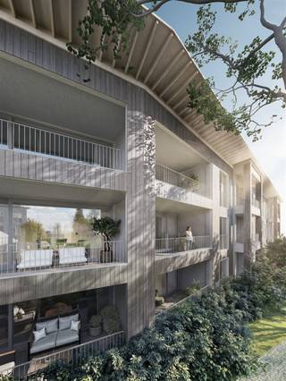 <p><span>Dit </span><span>appartement </span><span>is gelegen aan de </span><span>Sint-Benedictusstraat in Mortsel </span><span>binnen het energiezuinige </span><span>nieuwbouwproject </span><span>Benedicte</span><span>: een groene thuis voor iedereen die waarde hecht aan </span><span>duurzaamheid</span><span>, een </span><span>natuurlijke </span><span>omgeving en zalig </span><span>wooncomfort</span><span>. </span></p><p><span> </span></p><p><span>Benedicte is </span><span>een toekomstgericht en duurzaam BEN-woonproject </span><span>rondom een </span><span>nieuw groen en autoluwe park in Mortsel</span><span>. Alle woningen en appartementen halen </span><span>minstens EPC label A</span><span>. Bovendien zijn de gebouwen </span><span>energiepositief</span><span>: ze verbruiken dus minder energie dan ze produceren.</span></p><p><span> </span></p><p><span>Dit appartement heeft een oppervlakte van 117m², heeft een terras van 9² met zuid oriëntatie, en drie slaapkamers.</span></p><p><span> </span></p><p><span>Indeling</span></p><p><span>- inkomhal</span></p><p><span>- technische berging</span></p><p><span>- aparte toilet</span></p><p><span>- ruime woonkamer en eetkamer</span></p><p><span>- terras </span></p><p><span>- open keuken</span></p><p><span>- slaapkamer 1</span></p><p><span>- slaapkamer 2</span></p><p><span>- badkamer 1</span></p><p><span>- nachthal</span></p><p><span>- slaapkamer 3</span></p><p><span>- badkamer 2</span></p><p><span>- berging 2</span></p><p><span> </span></p><p><span>Bijzonderheden</span></p><p><span>- koolstofneutrale massieve houtbouw (CLT)</span></p><p><span>- energiezuinige BEN-woningen</span></p><p><span>- maximaal behoud van het bestaande groen</span></p><p><span>- gelegen in een autoluw park</span></p><p><span>- 100% hernieuwbare energie</span></p><p><span>- ondergrondse autostaanplaats en kelder bij aan te kopen</span></p><p><span> </span></p><p><span>Ben jij geïnteresseerd in dit nieuwbouw appartement te koop in hartje Mortsel, ben je op zoek naar ander vastgoed of wens je de waarde van jouw eigendom te kennen? Dan ben je bij BOLT immo aan het juiste adres! Wij helpen jou graag verder.</span><span> </span></p>