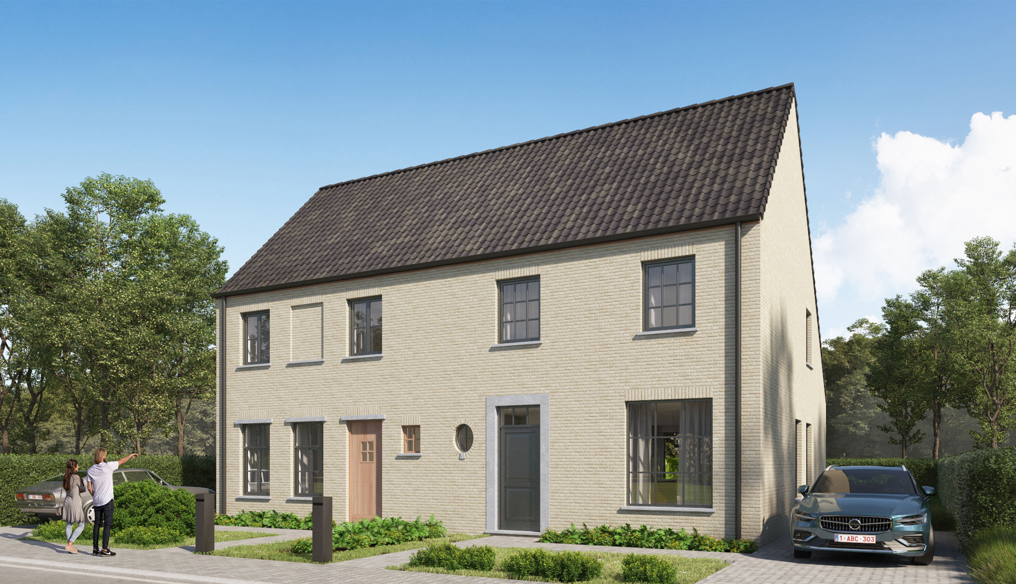 Halfopen tijdloze woning - foto 1