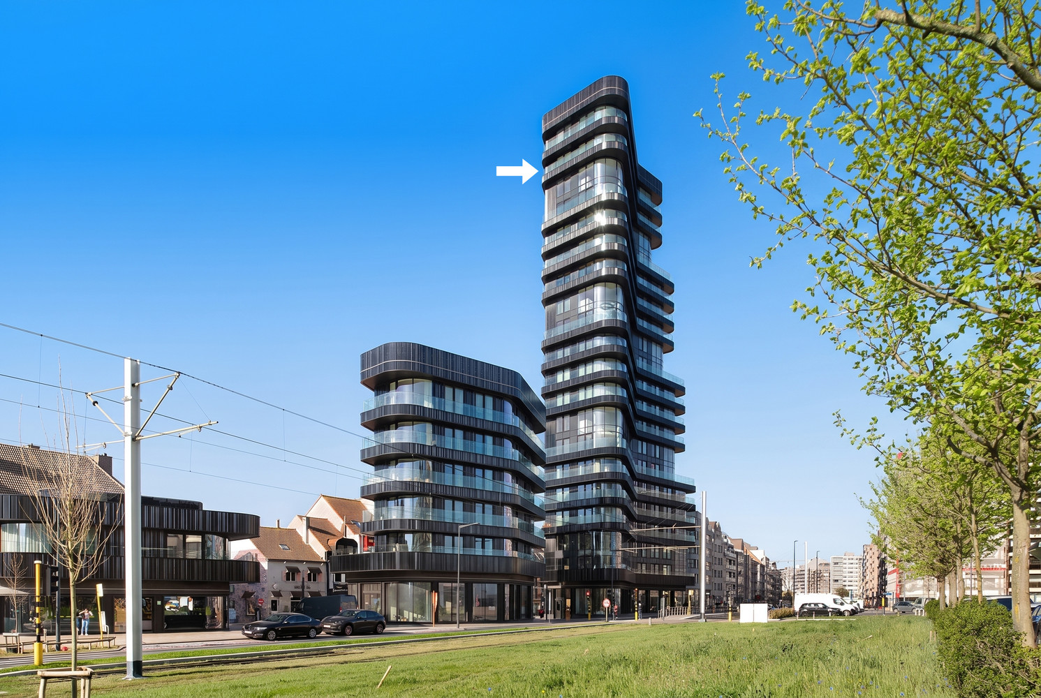 Fenomenaal appartement met panoramisch zicht op de 18de verdieping van Res.Heldentoren - foto 4