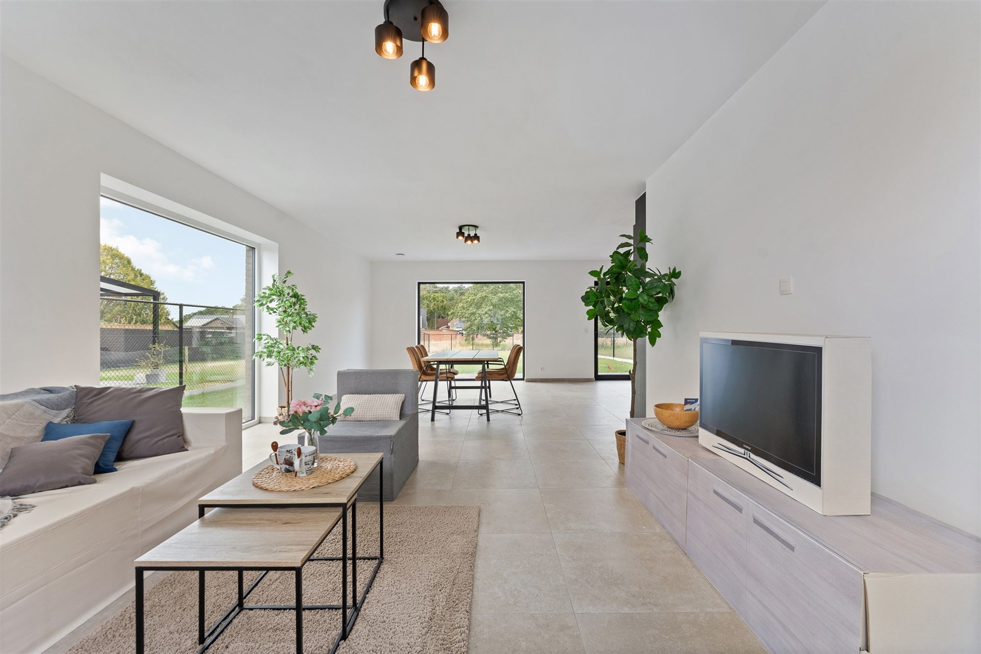 VOLLEDIGE AFGEWERKTE EN AANGELEGDE NIEUWBOUWWONING TE LEOPOLDSBURG (Prijs exlusief BTW en registratierechten) - foto 3