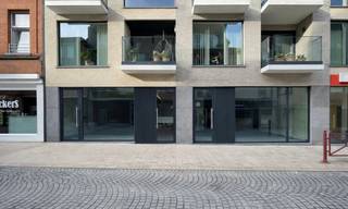 Pal in het centrum gelegen casco handelszaak. <br />Op wandelafstand van de Grote Markt vindt u 2 handelsruimtes, in te richten volgens eigen keuze en smaak. <br />Mogelijke verhuurprijs = €30.000/jaar én mogelijkheid voor overdekte staanplaats (carport) aan te kopen aan €25.000.<br />Onmiddellijk beschikbaar.<br />Info en/of bezoek via guido@immobeguin.be